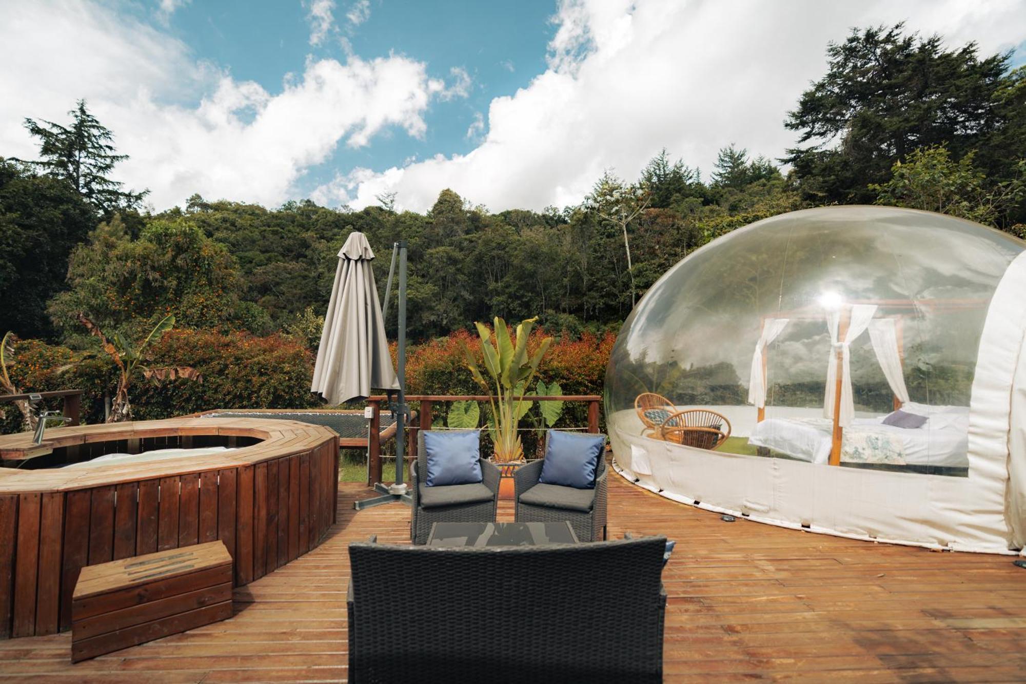 Bubblesky Glamping 15 Min From Medellin Hotel Rionegro Exterior foto