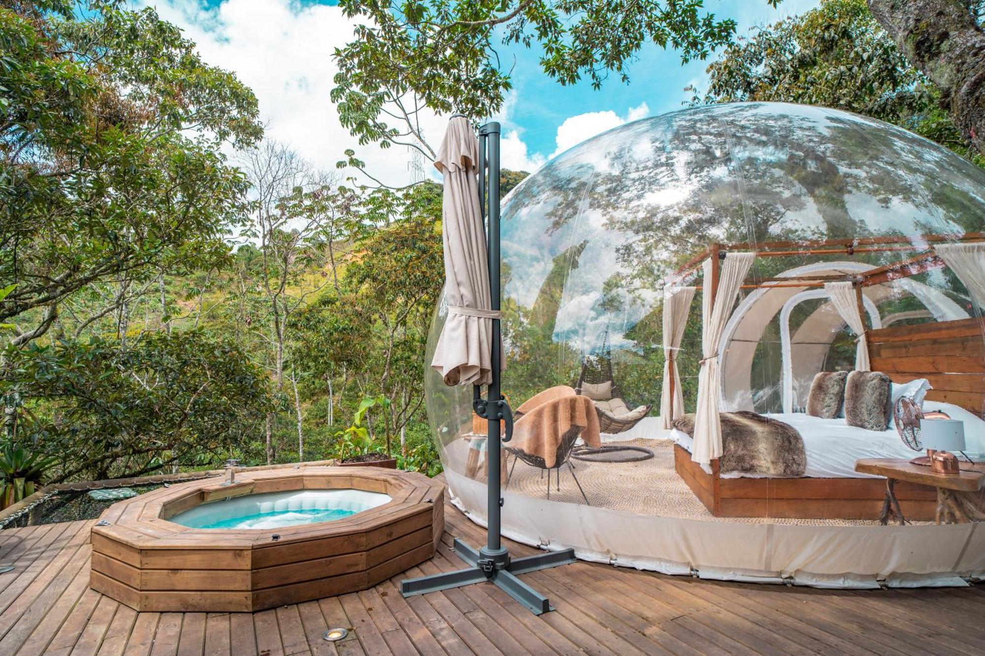 Bubblesky Glamping 15 Min From Medellin Hotel Rionegro Exterior foto